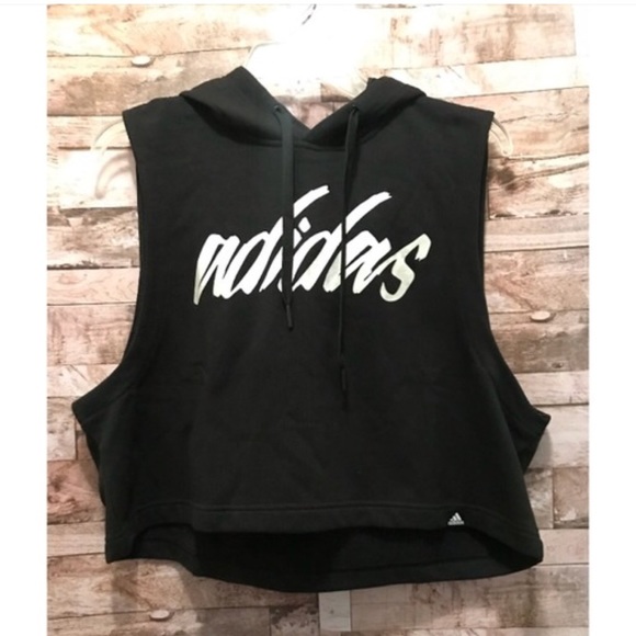 adidas Tops - Adidas Fighter Cropped Sweatshirt